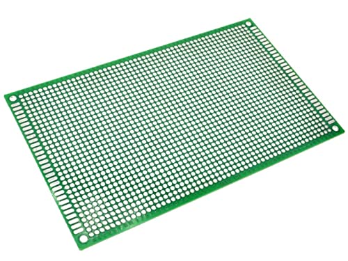 Двустранен перфорирана печатна платка за създаване на прототипи CANADUINO 90 x 150 мм