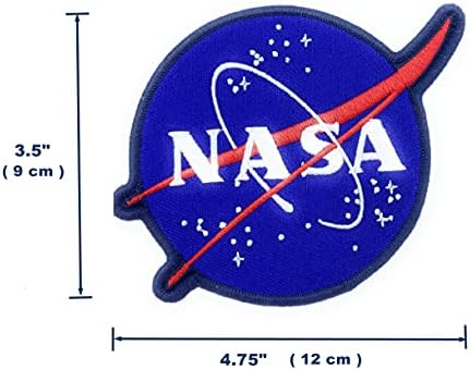Нашивка на НАСА, Бродирани Желязо на Нашивках, Космическа Нашивка, Пришитая на Нашивках с официалното Лого Бродерия за