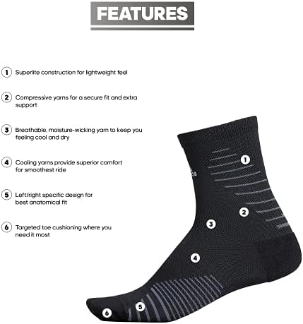 чорапи адидас за бягане със средна дължина (1 чифт)
