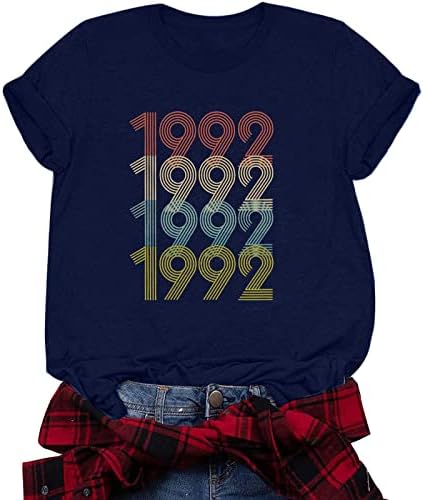Тениска за Момичета, Дамски Ежедневни Блузи с Забавен Графичен Принтом, Кратък Пуловер с Дълги Ръкави, Класически