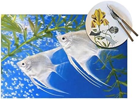 Кърпички от PVC за аквариумни риби ангели, устойчиви на хлъзгане, вода и високи температури.