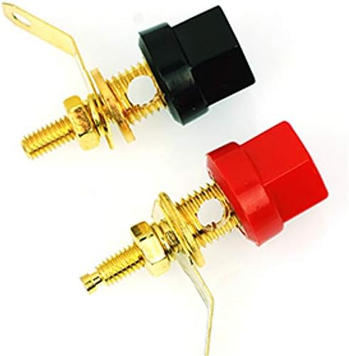 Клеммный конектор за усилвател CESS, свързващ болт с конектор тип банан, Конектор за закрепване на панел/шасито