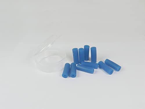 Поставка за дъвчене каучук Dentosmile за тави Invisalign Aligner Chompers син цвят с калъф за носене и екологично чиста