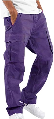 Панталони Hoyomi с множество джобове, Външни Панталони-Карго За бягане, Тактическите Преки Свободни Панталони, Спортни Панталони, Кафяви Панталони-карго, Сиви Пантал?