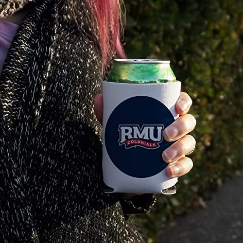 Охладител С Логото на Начално училище на Университета на Робърт Морис - Държач за напитки С ръкав за обнимания, Сгъваема