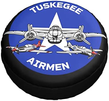Водоустойчиви Калъфи за гуми Tuskegee Airmen Прахозащитен при всякакви метеорологични условия Универсални Протектори