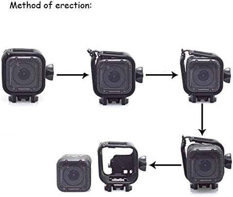 Стандартен Защитен Корпус Ximimark Рамка Калъф стойка за камера GoPro Hero 4 Session 1 бр.