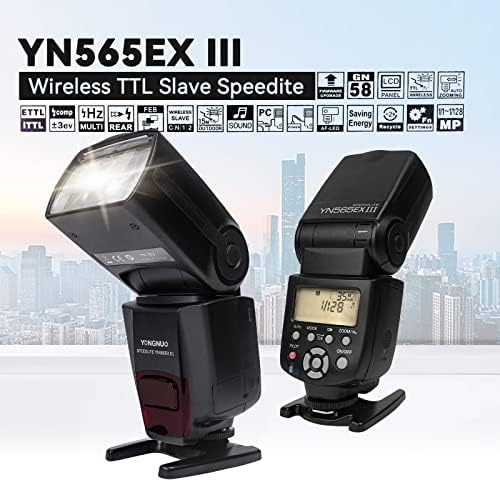 YONGNUO YN565EX III C светкавица Speedlite светкавица с горещ башмаком TTL Slave HSS е Съвместима с 1500D 1300D