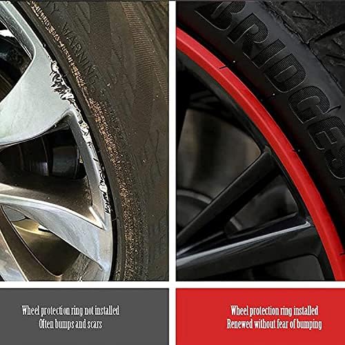 Универсална защита на джантата гуми, Комплект накладки за ремонт на автомобили със защита от надраскване, Защита на