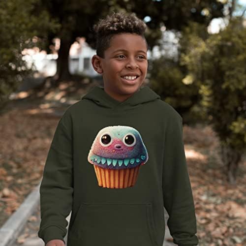 Hoody отвътре Muffin Kids' Sponge - Hoody Zombie Cupcake Kids' - Графична hoody за деца