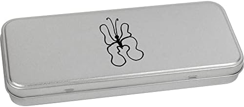 Лидице кутия за канцеларски материали Azeeda Бътерфлай с метални панти /Кутия за съхранение (TT00195919)