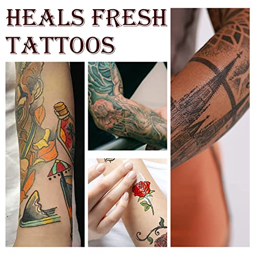 Маслен Балсам за грижа за татуировки, Естествен Органичен крем за грижа за татуировки, Осветляющее средство за заздравяване на стари и нови татуировки за подобряв?