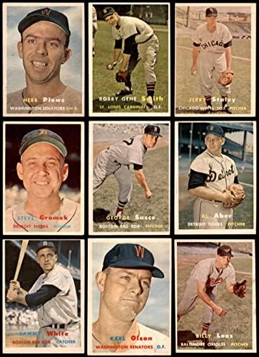 1957 Topps Бейзболен Стартов пакет от 25 карти/Лот (Бейзболен набиране) VG/EX