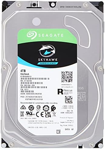 Твърд диск за видеонаблюдение Seagate SkyHawk ST4000VX013