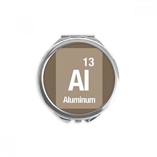 Al Alunum Контролен Елемент химически Ръчно Компактно Огледало Кръгло Джобно Карманное Стъкло