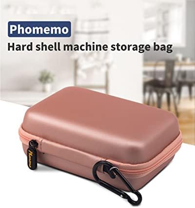 Этикеточная лента Phomemo D30 с розов твърд калъф за носене в комплект