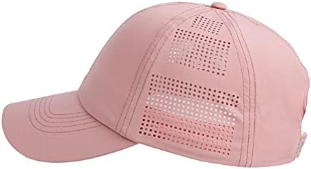 Дамски Бързосъхнеща бейзболна шапка Слънчеви Шапки с Вкара лека защита от ултравиолетови лъчи за спорт на открито - Няколко
