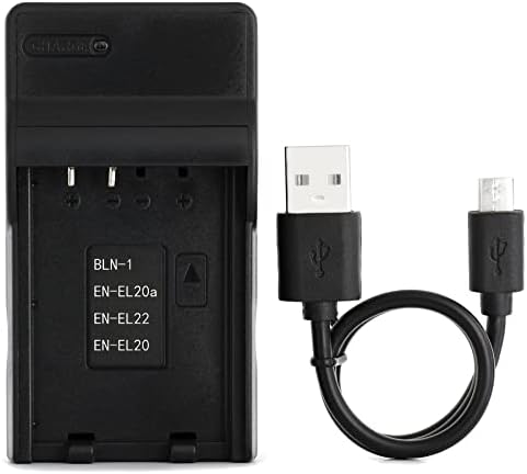 USB-зарядно устройство BLN-1 за Olympus E-M5, E-P5, OM-D E-M1, OM-D E-M5, фотоапарат Pen E-P5 и много други