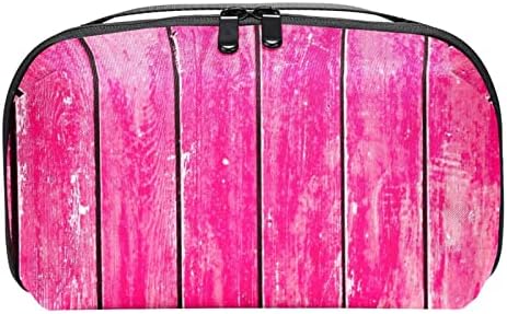 Водоустойчиви козметични чанти, Пътни козметични чанти с принтом розово дърво, Многофункционални преносими, козметични