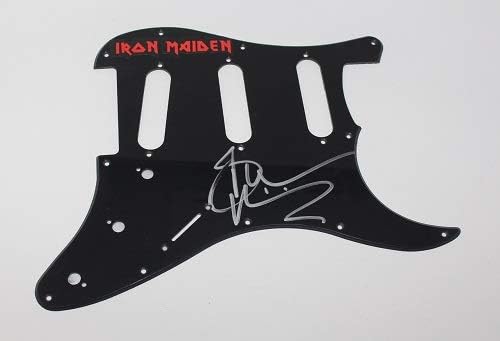 Iron Maiden Номер на Звяра Брус Дикинсън Подписа Гитарную накладку Fender Stratocaster с автограф Loa