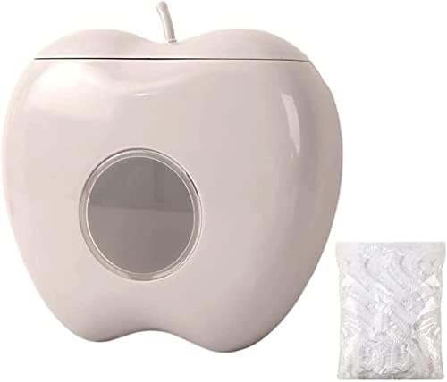 Кутия за съхранение на полиетиленово фолио, Luoxinseh, стенен монтаж опаковка за съхранение на полиетиленово фолио във формата на ябълка, без перфорация, компактен пыл?