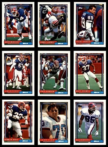 1992 Начело Buffalo Bills Почти Пълен набор от екип Buffalo Bills (Комплект) NM/MT Bills