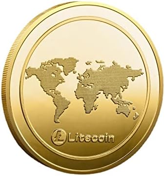 Позлатен са подбрани Декоративни Монета с Защитен Калъф Дигитална Монета Bitcoin Занаятите