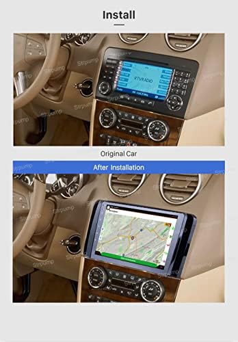 9 3 + 32 GB Android 10 Тире Кола Стерео Радио Подходящи за Mercedes Benz R Class W251 R280 R300 R320 R350 R63 2006-2013