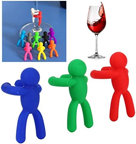 Маркери-Окачване за вино, чаши за напитки, за Многократна употреба Силиконови Маркери за вино, Чаши за Вино, Идентификационните
