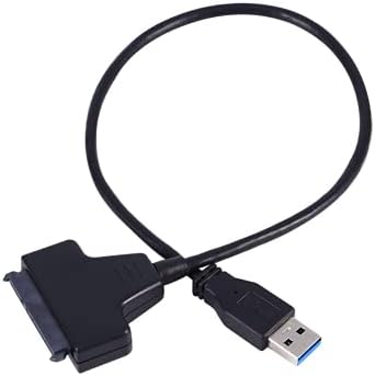 Jopwkuin Адаптер за SDD, USB 3.0 Led Индикатор, USB 3.0 за SSD Адаптер за твърд диск 98/SE/ME/2000/XP/Vista/7/8/10/