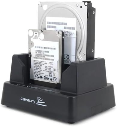 USB докинг станция с две отделения Cavalry серия CAHDD с функция RAID BG-CAHDD2B-D