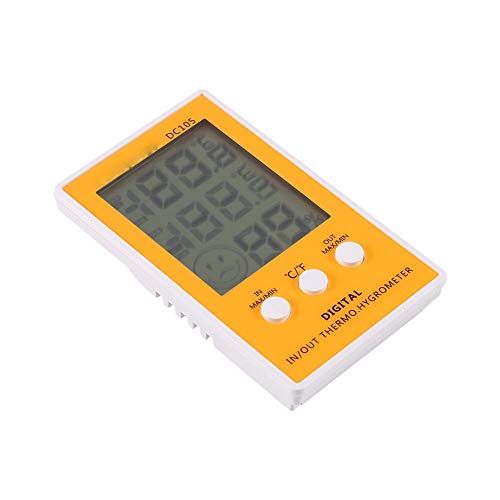 YASEZ вътрешен външен LCD дигитален термометър, влага, влагомер за диагностика на метеорологични станции