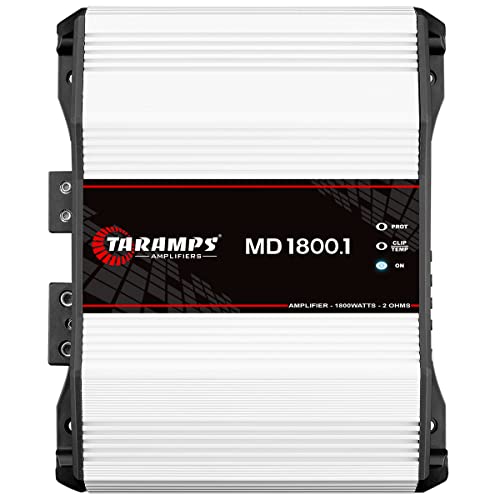 Полнодиапазонный моноусилитель клас D Taramp MD 1800.1 2 Ома мощност 1800 W