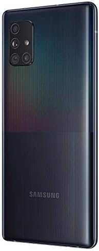 Samsung Galaxy A71 A716U 5G 128 GB, GSM е Отключен, Prism Cube Черен (обновена)