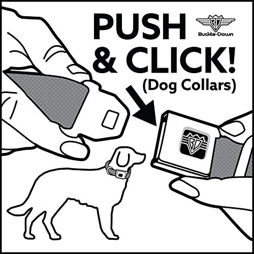 Нашийник за кучета с катарама за колан на автомобила - Peace Psychedelic - Ширина 1 сантиметър - Подходящ
