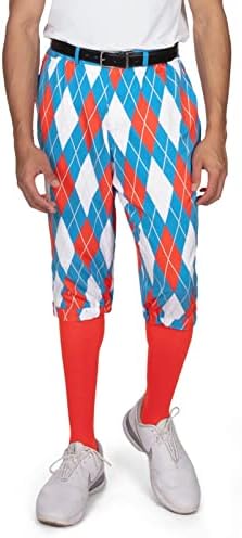 Мъжки Панталони за голф Tipsy Elves - пълна Подходящи чорапи - Мъжки, спортни панталони размери от промяна на правилата на играта дизайн