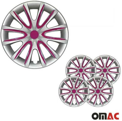 Джантите OMAC 16 Инча за Honda CR-V от Сив и лилав цвят 4 бр. Капака Джанти - Шапки ступиц - Подмяна на външната повърхност на автомобилни гуми