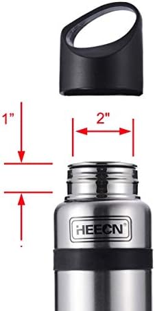 Комплекти бутилки за вода HEECN с дръжка и Гривната за оцеляване - Бутилка за Напитки за Разходки, Колоездене, Къмпинг - Улично облекло - Фланец 0,7 HEBL-023R (Камуфлаж)