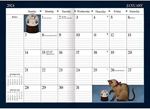 Джобен дневник LANG American Cat™ в 2024 година (24991003156)