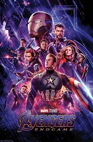 Тенденции на Международната Кино Вселената на Marvel - the Avengers - Финал - Плакат на стената на един лист,