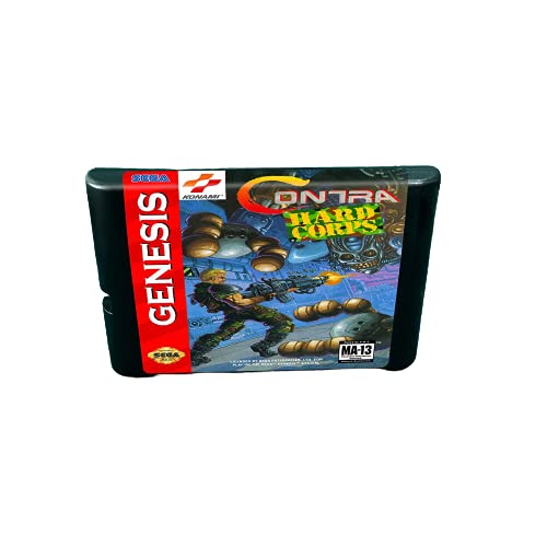 Aditi Contra The Hard Corps англоязычный 16 - битова игра касета MD конзола За MegaDrive Genesis