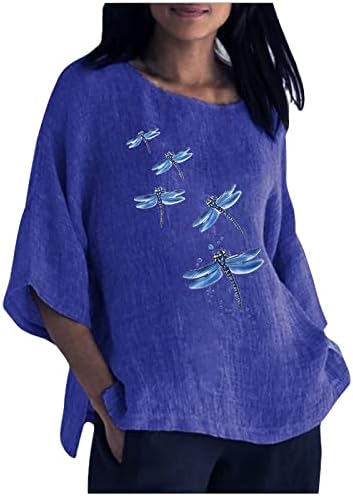 Дамски Блузи, Великденски Ризи с кръгло деколте и къс ръкав, Подарък Тениска С Хубав Забавен Заек, Ежедневни Летни Блузи С Принтом Заек