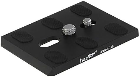 QR Быстроразъемная табела за камера Haoge HQR-SC16 за Sachtler DV 12, DV 15, Caddy, Video Ит 18/20, Panorama Plus,
