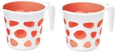 Finaldeals Пластмасови Чаши за бани Дуплекс Дизайнерски Чаши за баня Чаши за Къпане Dabba Тоалетни Принадлежности, Чаши