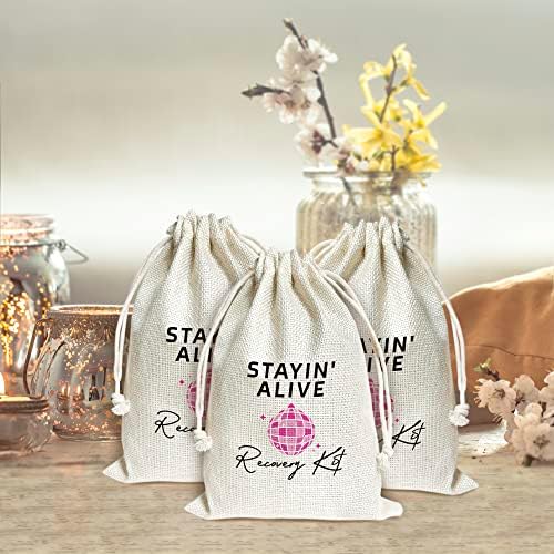 Чанти за набор от махмурлук, Подарък пакет за да Остане жив с завязками, за моминско парти, сватба, пътуване, чанта за набиране