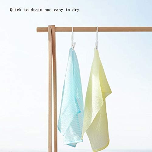 Отшелушивающая гъба XUAN ZILUO, Домакински Почистващ кърпа за мъже и жени за баня, Душ (Цвят: B Размер: 6 опаковки)
