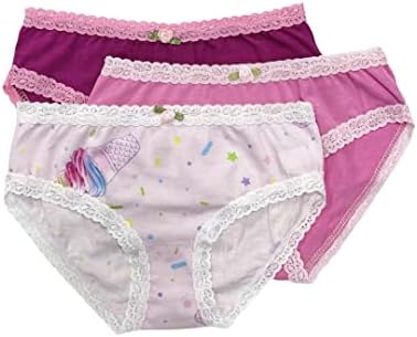 Комплект гащички Esme Little гърлс & Big гърлс Underwear за деца с чувствителна кожа
