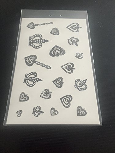 Художник на маникюру Kiss Приклеивает татуировки със скъпоценни камъни за нокти и тяло (Убийствен токчета 50934)