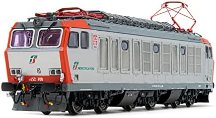 Rivarossi Railway - Локомотив HR2797 FS Mercitalia, Д. 652 108 в сребристо-червена ливрея, еп. VI