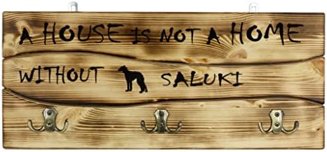 Saluki, дървен Стенен колче, Закачалка с участието на Кучета